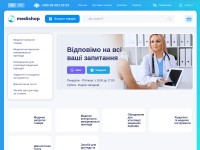 Screenshot of medi-shop.com.ua