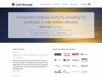 Desktop screenshot for letsencrypt.org