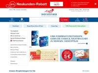 Desktop screenshot for shop-apotheke.com