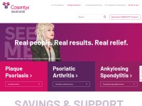 Desktop screenshot for cosentyx.com