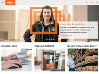 Desktop screenshot for blum.com