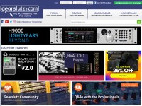 Desktop screenshot for gearslutz.com