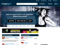 Desktop screenshot for soundboard.com