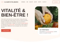 Desktop screenshot for lasanteetlesplantes.com