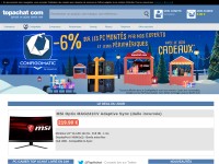 Desktop screenshot for topachat.com