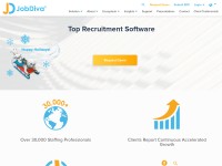 Desktop screenshot for jobdiva.com