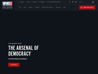 Desktop screenshot for nationalww2museum.org