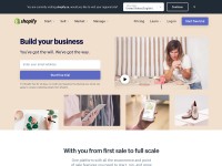 Desktop screenshot for shopify.ca