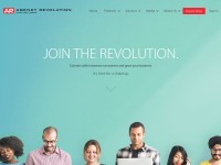 Desktop screenshot for agencyrevolution.com