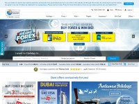 Desktop screenshot for thomascook.in