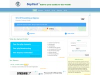 Desktop screenshot for sopcast.com