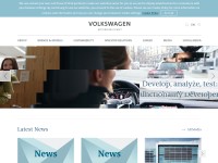 Desktop screenshot for vwgroup.com