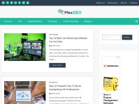 Desktop screenshot for mexseo.info