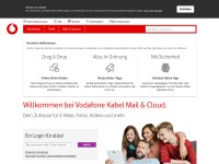 Desktop screenshot for kabelmail.de