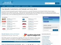 Desktop screenshot for machit.de