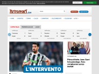 Desktop screenshot for tuttosport.com