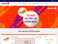 Desktop screenshot for vietlott.vn