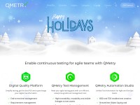 Desktop screenshot for qmetry.com