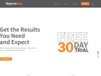 Desktop screenshot for reportsnow.com