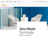 Desktop screenshot for 3-form.com