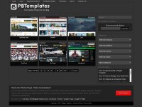 Desktop screenshot for premiumbloggertemplates.com