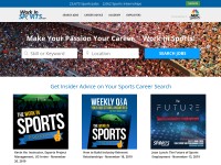 Desktop screenshot for workinsports.com