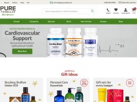 Desktop screenshot for pureformulas.com