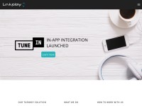 Desktop screenshot for linkplay.com