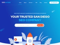 Desktop screenshot for seogators.com