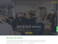 Desktop screenshot for mijnwebwinkel.nl