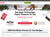 Desktop screenshot for dish.com