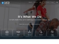Desktop screenshot for tufts-health.com