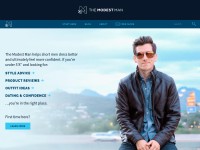 Desktop screenshot for themodestman.com