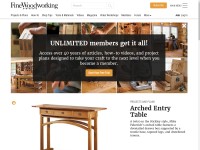Desktop screenshot for finewoodworking.com