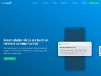 Desktop screenshot for webengage.com