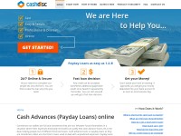 Desktop screenshot for cashdisc.com