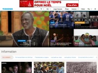 Desktop screenshot for tv5monde.com