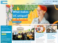 Desktop screenshot for universityofcalifornia.edu