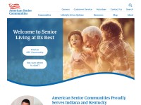 Desktop screenshot for ascseniorcare.com