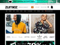 Desktop screenshot for zumiez.com