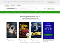 Desktop screenshot for commonsensemedia.org