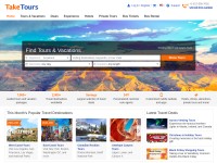 Desktop screenshot for taketours.com
