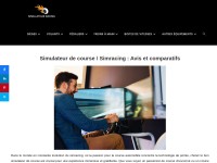 Desktop screenshot for simulateur-racing.com