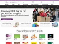 Desktop screenshot for giftcardgranny.com