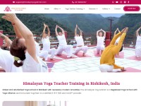 Desktop screenshot for himalayanyogashram.com