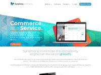 Desktop screenshot for symphonycommerce.com