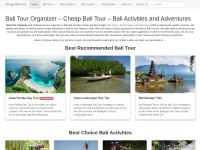 Screenshot of cheapbalitour.com