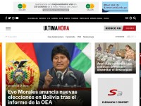 Desktop screenshot for ultimahora.com