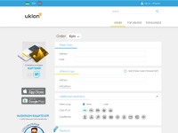 Desktop screenshot for uklon.ua