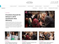 Desktop screenshot for mormonnewsroom.org